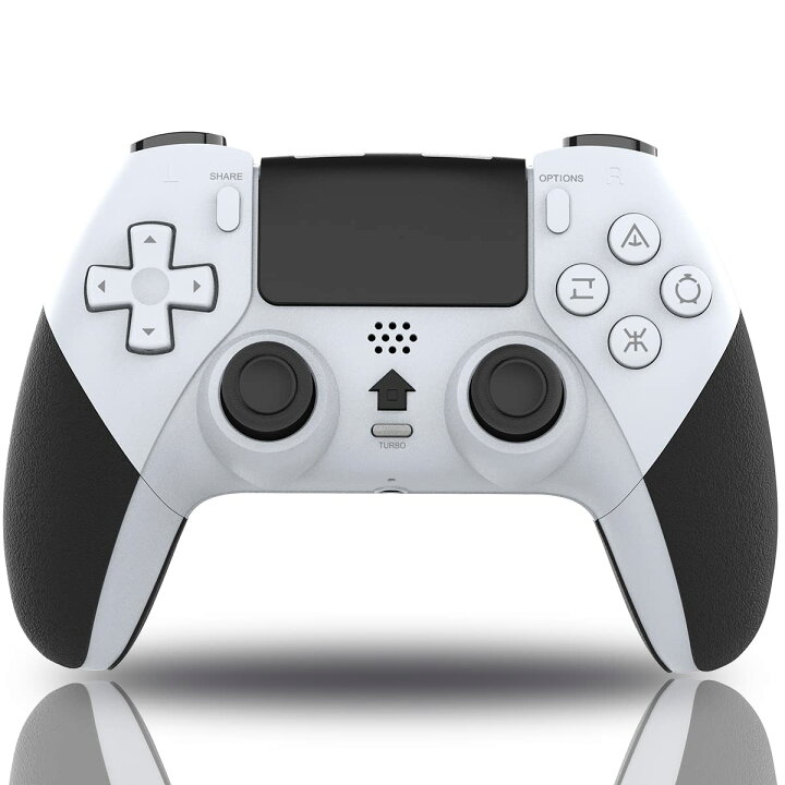 楽天市場 レビュ 特典 Amazon1000円クーポン Ps4 コントローラー 背面ボタン 背面パドル Ps4 Ps3 ワイヤレス 4コントローラー 切替機能 白 黒 800mah大容量バッテリー 12 16時間連続使用 無線bluetooth Turbo機能 6核振動 ピンホールリセット機能 高耐久 ボタン Pc対応