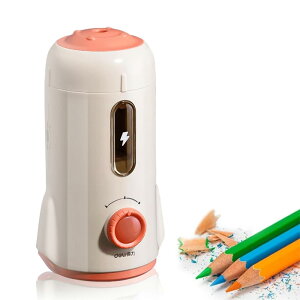 【マラソンP5倍★300円クーポンで2799円〜】Deli 鉛筆削り 電動 わずか3秒です!自動電動シャープナー 自動出し入れ 6.9-8mm鉛筆 色鉛筆と互換性があり コンパクト Type-C充電 ムダ削り防止 自動出