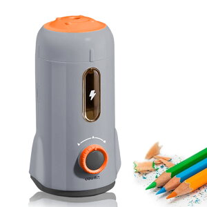 【マラソンP5倍★300円クーポンで2799円〜】Deli 鉛筆削り 電動 わずか3秒です!自動電動シャープナー 自動出し入れ 6.9-8mm鉛筆 色鉛筆と互換性があり コンパクト Type-C充電 ムダ削り防止 自動出