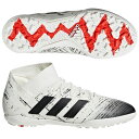 ジュニア ネメシス 18.3 TF J オフホワイト×コアブラック 【adidas|アディダス】サッカーフットサルジュニアトレーニングシューズcm8517