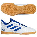 ジュニア プレデター 19.4 IN サラ J ベルクロ ボールドブルー×シルバーメット 【adidas|アディダス】ジュニアフットサルシューズcm8553