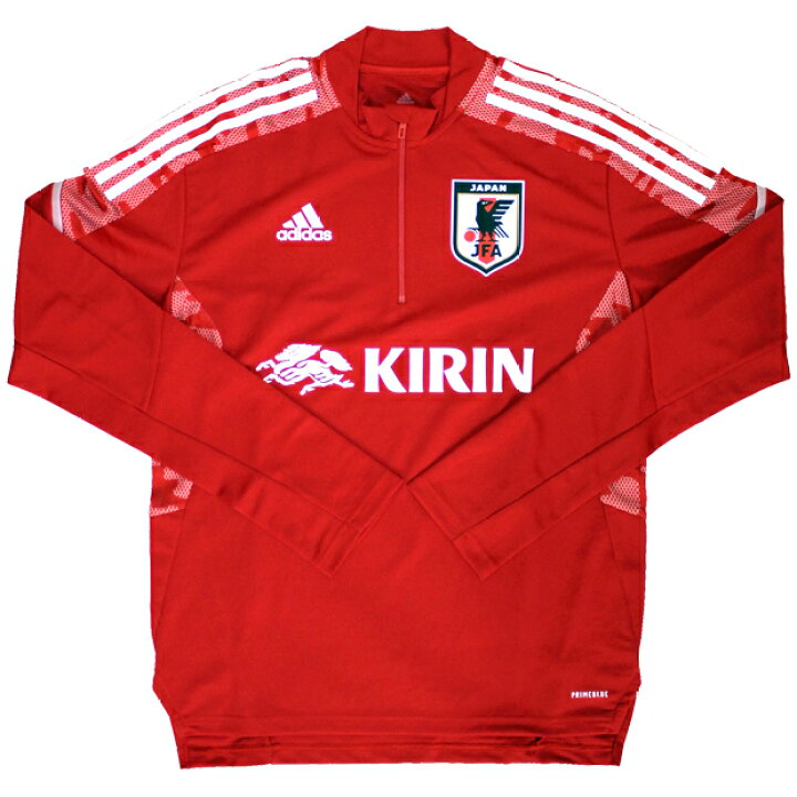 楽天市場 サッカー日本代表 トレーニングトップ レッド Adidas アディダス サッカー日本代表ウェアーhkz10 Ex5980 Kemari87楽天市場店