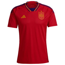 スペイン代表 2022 ホーム 半袖レプリカユニフォーム　【adidas|アディダス】ナショナルチームレプリカウェアーqa253-hl1970