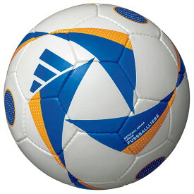 【5/23-5/25 ポイント10倍】UEFA EURO2024 公式試合球レプリカ フースバルリーベ リーグ　ホワイト×ブルー　【adidas|アディダス】サッカーボール4号球af494wb