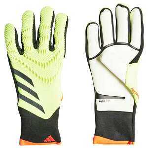 プレデター GKグローブ プロ ソーラーイエロー×ブラック 【adidas|アディダス】サッカーゴールキーパーグローブkmr46-iq4032