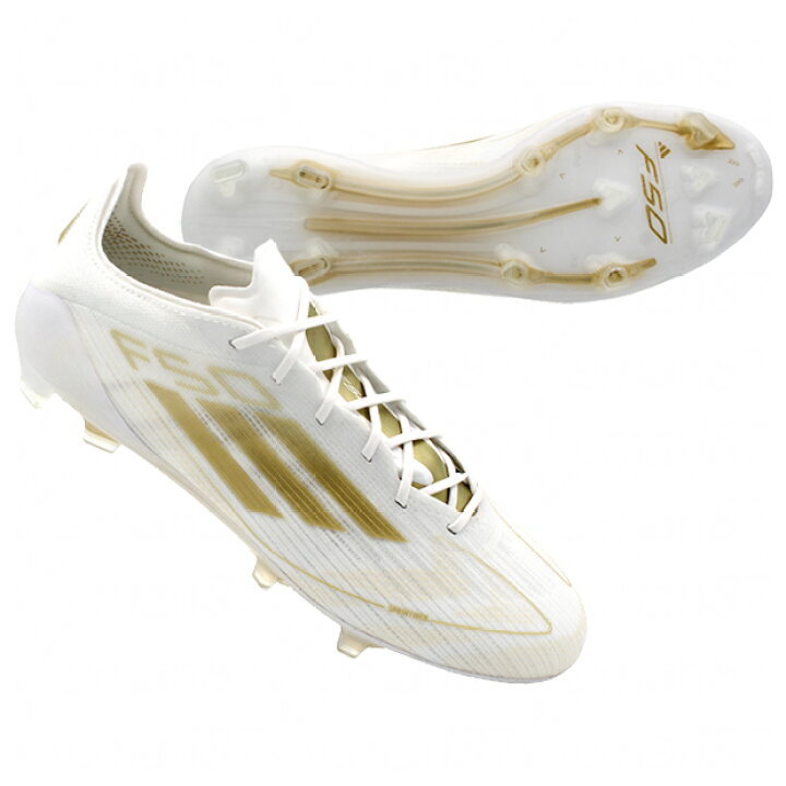 楽天市場】F50 ELITE FG フットウェアホワイト×ゴールドメタリック 