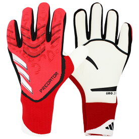 【8/4 20時からポイント10倍】プレデター GKグローブ プロ　ルシッドレッド×ブラック　【adidas|アディダス】サッカーゴールキーパーグローブjnw37-iw6276