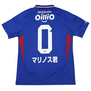【10/30 ポイント10倍】横浜F・マリノス 2025 ホーム 半袖オーセンティックユニフォーム 0.マリノス君 【adidas|アディダス】クラブチームレプリカウェアーoay71-jk2810-0