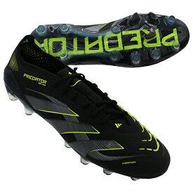 プレデター ELITE HG/AG ジャパン　コアブラック×カーボン　【adidas|アディダス】サッカースパイクjr4491