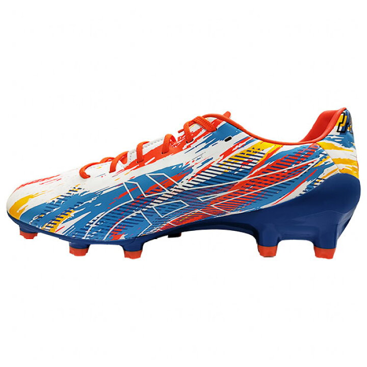 楽天市場 メナス 4 ホワイト リボーンブルー Asics アシックス サッカースパイク1111a195 101 Kemari87楽天市場店