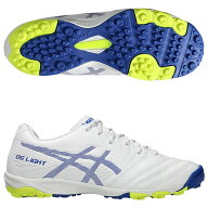 ジュニア DSライト JR GS TF　ホワイト×アシックスブルー　【asics|アシックス】サッカージュニアトレー…