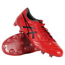DSライト X-FLY 4 クラシックレッド×ブラック 【asics|アシックス】サッカースパイク1101a006-600