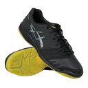 デスタッキ FF ブラック×グラファイトグレー 【asics|アシックス】フットサルシューズ1111a005-001