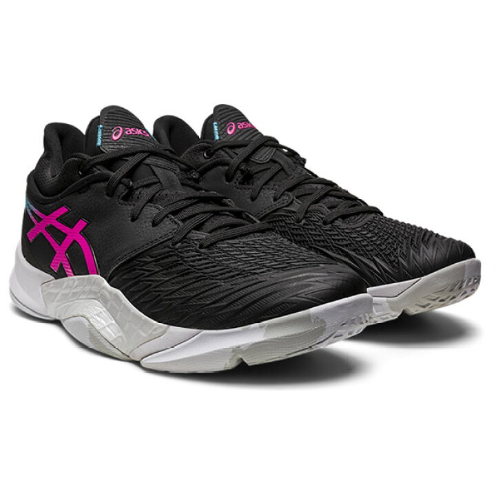 楽天市場】アンプレアルス LOW ブラック×ピンクグロー 【asics 