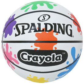 クレヨラ ペイントスプラッター バスケットボール　【SPALDING|スポルディング】バスケットボール5号球85086z