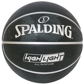 ハイライト シルバー バスケットボール　【SPALDING|スポルディング】バスケットボール5号球85098j