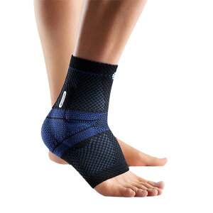 【10/25-10/26 ポイント10倍】マレオTrain 足首用サポーター 右足用 ブラック 【BAUERFEIND|バウアーファインド】サッカーフットサルボディケア用品mareotrain-24-r-b