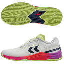 【7/15 ポイント10倍】トップフライト PRO　ホワイト　【hummel|ヒュンメル】ハンドボールシューズhm230728-9485
