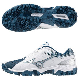 【10/10 ポイント10倍】ウェーブ ガイア 3　ホワイト×ブルー　【MIZUNO|ミズノ】ハンドボールシューズx1gd185021