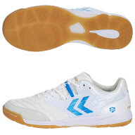 【10/4 20時から10/5までポイント10倍】アピカーレ 6.0 ELITE WIDE　ホワイト×サックス　【hummel|ヒュ…
