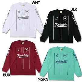 【11/10までポイント15倍】ストライプ FUTEBOLISTA 長袖プラクティスシャツ　【LUZ e SOMBRA|ルースイソンブラ】サッカーフットサルウェアーl1233005