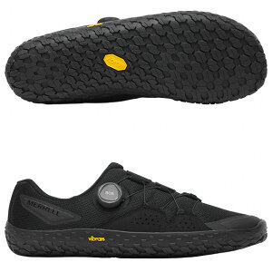 �y9/24AM1��59���܂Ń|�C���g10�{�zVAPOR GLOVE 7 BOA �x�C�p�[ �O���[�u 7 �{�A�@�u���b�N�@�yMERRELL | �������z�����j���O�V���[�Ym00005864
