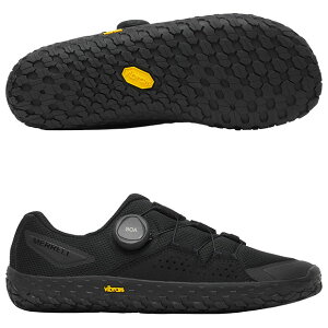 �y9/24AM1��59���܂Ń|�C���g10�{�z���f�B�[�X VAPOR GLOVE 7 BOA �x�C�p�[ �O���[�u 7 �{�A�@�u���b�N�@�yMERRELL | �������z�����j���O�V���[�Yw00005866