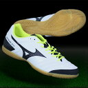 モナルシーダ SALA SELECT IN ホワイト×ブラック 【MIZUNO|ミズノ】フットサルシューズq1ga191209
