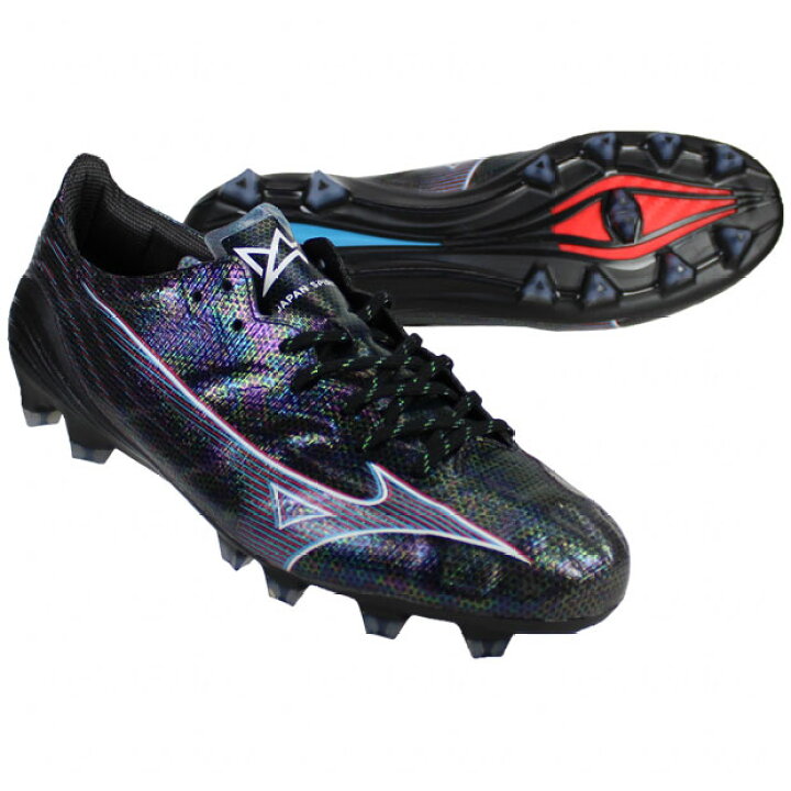 楽天市場】ミズノアルファ JAPAN ブラック 【MIZUNO|ミズノ】サッカー 
