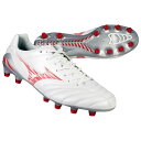 モナルシーダ NEO 3 ELITE　ホワイト×レッド　【MIZUNO|ミズノ】サッカースパイクp1ga242060