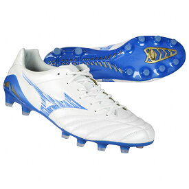 モナルシーダ NEO 3 ELITE　スーパーホワイトパール×レーザーブルー　【MIZUNO|ミズノ】サッカースパイクp1ga242025