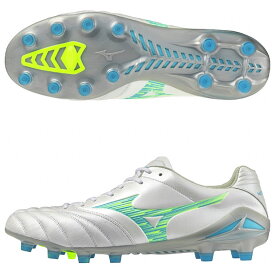 モナルシーダ NEO 3 ELITE　スーパーホワイトパール×サックス　【MIZUNO|ミズノ】サッカースパイクp1ga262025