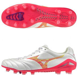モナルシーダ NEO 3 ELITE　スーパーホワイトパール×ピンク　【MIZUNO|ミズノ】サッカースパイクp1ga262064