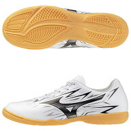 【10/1 ポイント5倍】モナルシーダ NEO 3 CLUB IN　ホワイト×ブラック　【MIZUNO|ミズノ】フットサルシ…