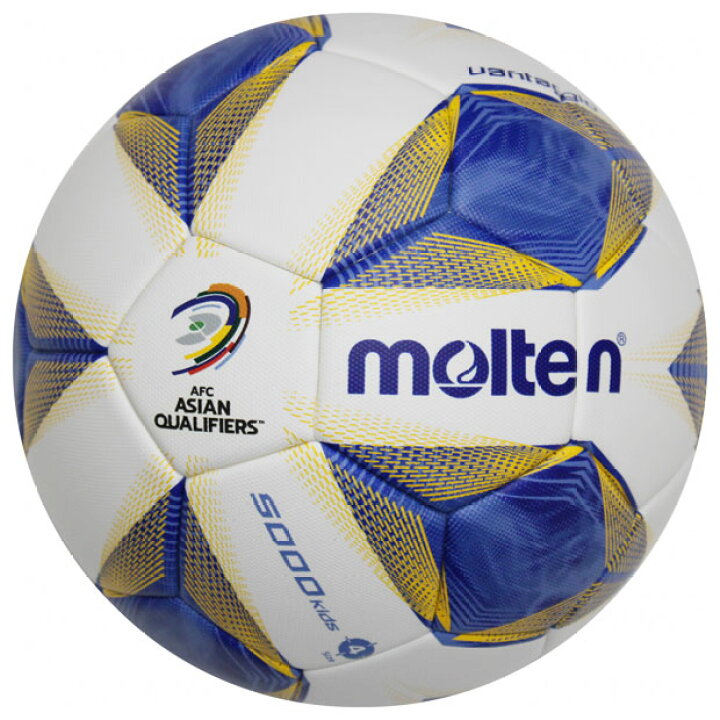Mt F4y モルテン サッカーボール Molten 4号球 ゴム 亀甲ゴムサッカーボール