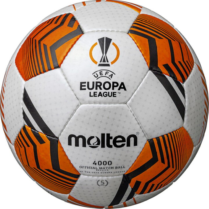 楽天市場 Uefaヨーロッパリーグ 21 22 公式試合球レプリカ Molten モルテン サッカーボール5号球f5u4000 12 Kemari87楽天市場店
