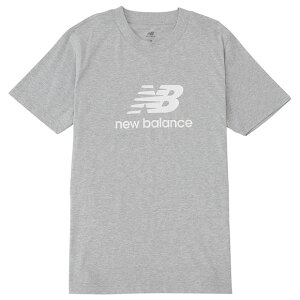 �y5/20 �|�C���g10�{�zNB Stacked Logo ����T�V���c�@�A�X���`�b�N�O���[�@�yNewBalance|�j���[�o�����X�z�T�b�J�[�t�b�g�T���E�F�A�[mt41502-ag