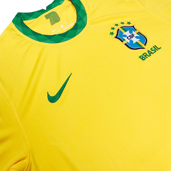 楽天市場 8 限定ポイント10倍 ブラジル代表 ホーム 半袖レプリカユニフォーム Nike ナイキ ナショナルチームレプリカウェアーcd06 749 Kemari87楽天市場店
