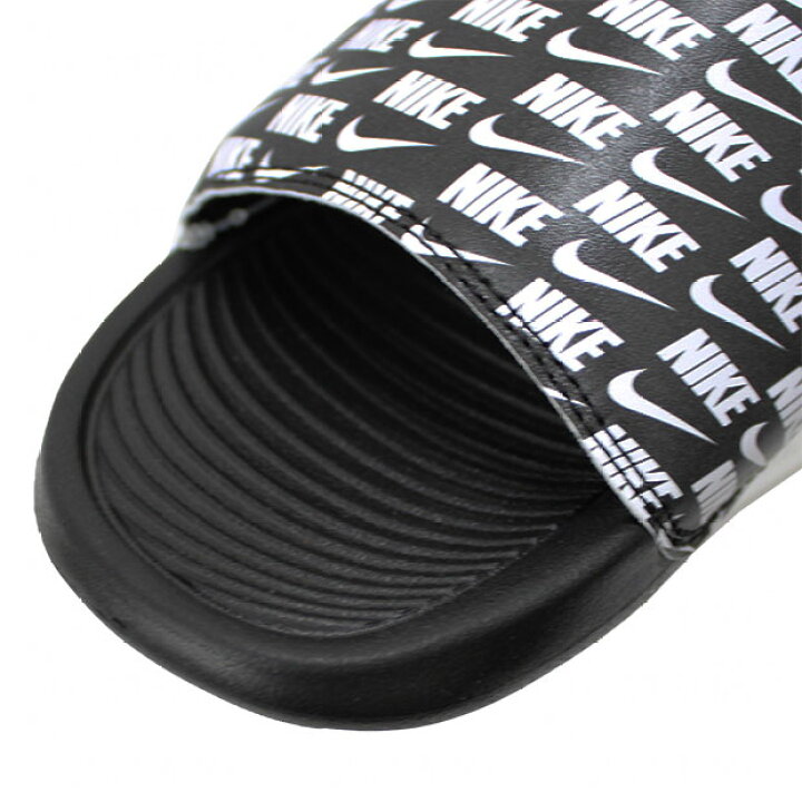 楽天市場 ビクトリー ワン スライド プリント ブラック ホワイト Nike ナイキ サッカーフットサルサンダルcn9678 006 Kemari87楽天市場店