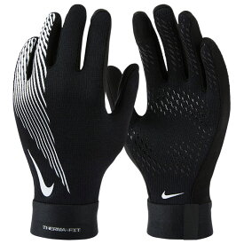 ジュニア THERMA-FIT アカデミー グローブ　ブラック　【NIKE|ナイキ】サッカーフットサル防寒アクセサリーhf0547-011