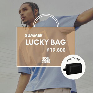y11/1 |Cg10{zGOALSTUDIO 2025 SUMMER LUCKY BAG T}[ B@yGOALSTUDIO | S[X^WIzTbJ[tbgTEFA[gs25lb02