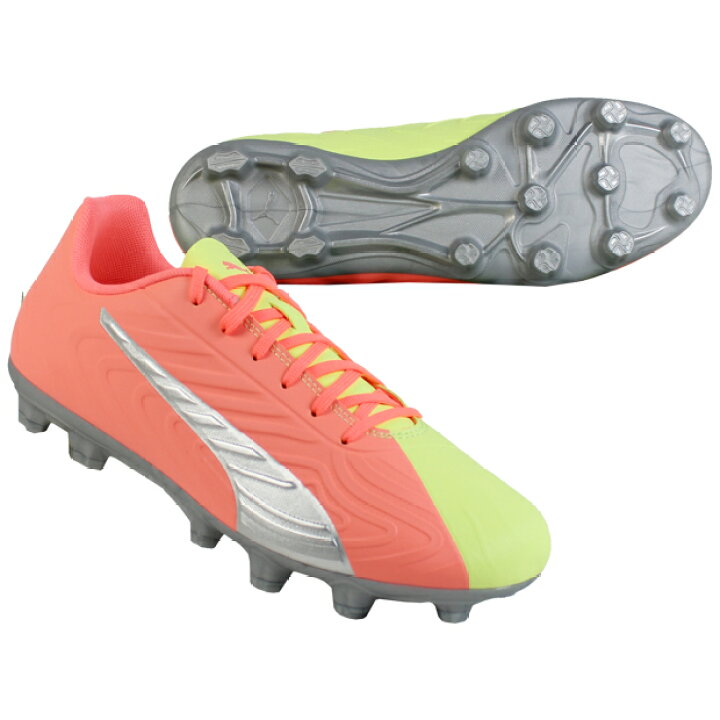 楽天市場 プーマ ワン 4 Hg Osg エナジーピーチ Puma プーマ サッカースパイク 01 Kemari87楽天市場店
