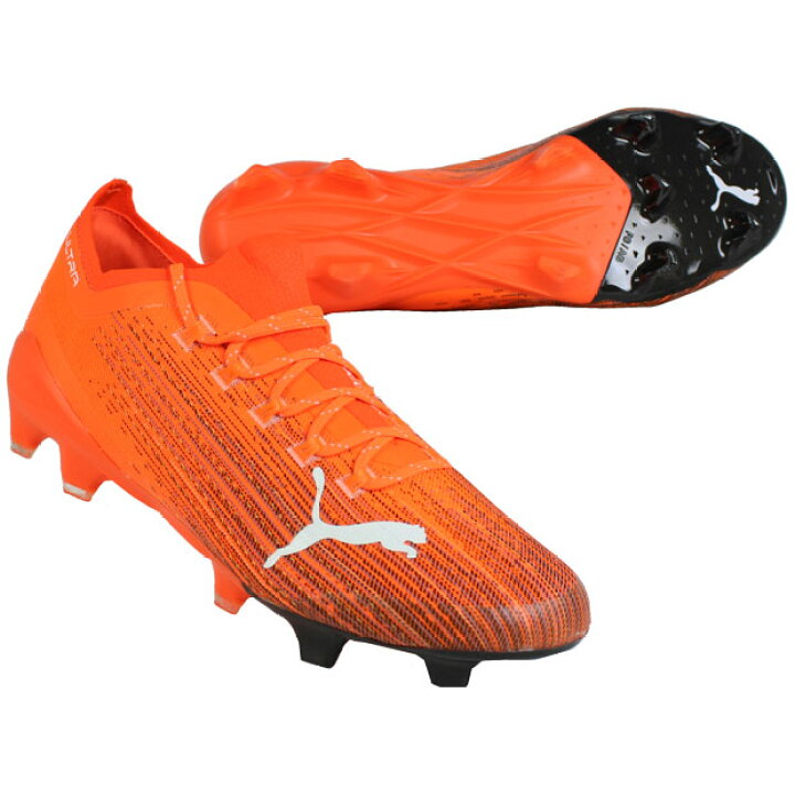 楽天市場 7 25限定ポイント10倍 ウルトラ 1 1 Fg Ag ショッキングオレンジ Puma プーマ サッカースパイク 01 Kemari87楽天市場店