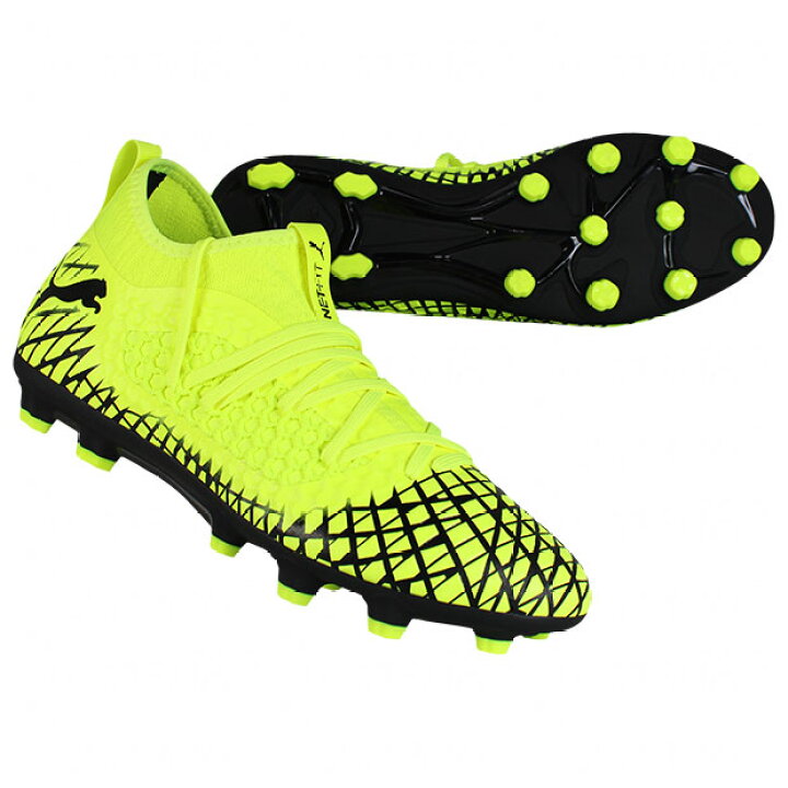 楽天市場 フューチャー 4 3 Netfit Hg イエローアラート Puma プーマ サッカースパイク1056 02 Kemari87楽天市場店