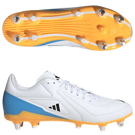 【4/17 9時59分までポイント5倍】RS-15 SG　フットウェアホワイト×ルシッドアクアマリン　【adidas|アディダス】ラグビー取替式スパイクjp8792