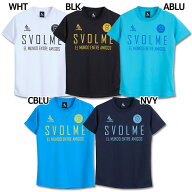【ポイント10倍】ジュニア ロゴ半袖プラTシャツ　【SVOLME|スボルメ】サッカーフットサルジュニアウェア…