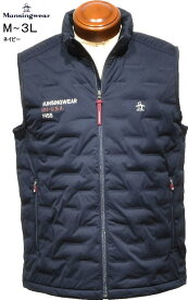 マンシングウェア 中綿入りアウターベスト メンズ MG5FVE23M M/L/LL/3L