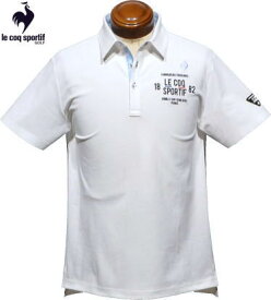 ルコックゴルフ 半袖ポロシャツ メンズ QGMVJA02 L