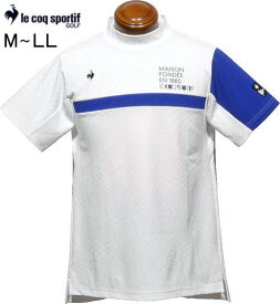 ルコックゴルフ モックネック半袖シャツ メンズ LG5SHS50M L/LL