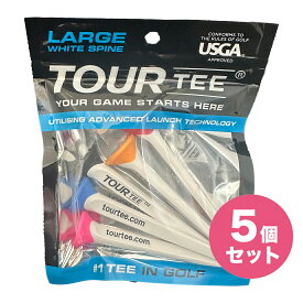 【5袋セット】Tour Tee　ツアーティーORIGINAL（LARGE） ロング5本入り 5袋セット